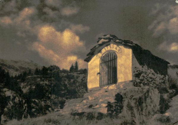 W.Studer, Berglandschaft Vorderseite