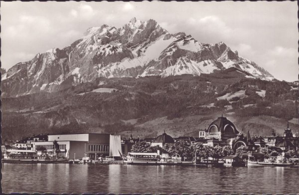 Luzern mit dem Pilatus