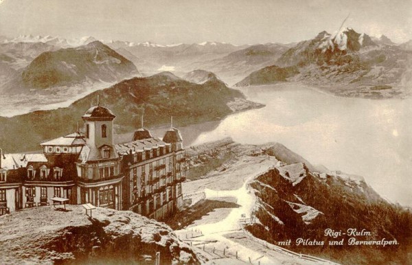Rigi-Kulm Vorderseite