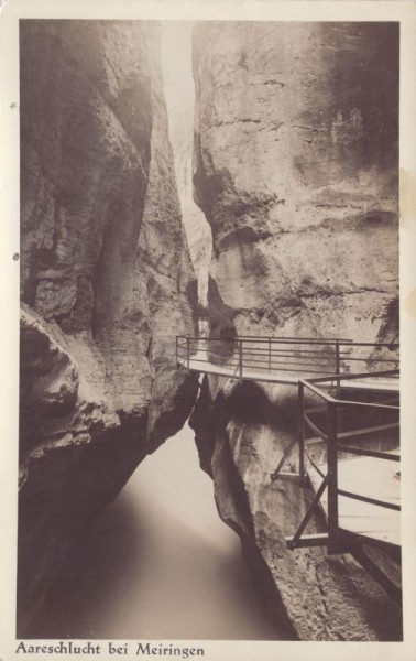 Aareschlucht bei Meiringen