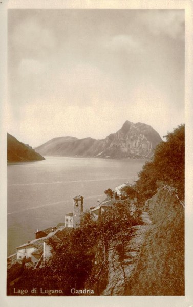 Lago di Lugano - Gandria Vorderseite