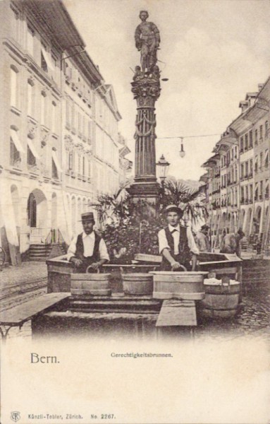 Bern - Gerechtigkeitsbrunnen