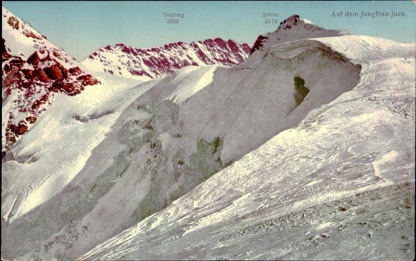 Auf dem Junfraujoch (3466 m) Vorderseite