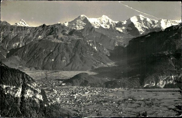 Blick von Beatenberg Vorderseite
