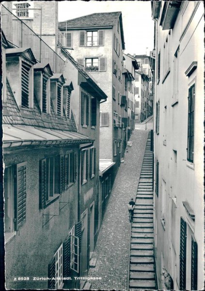 Zürich-Altstadt, Trittligasse Vorderseite