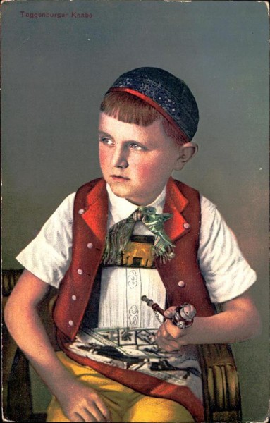 Toggenburger Knabe Vorderseite