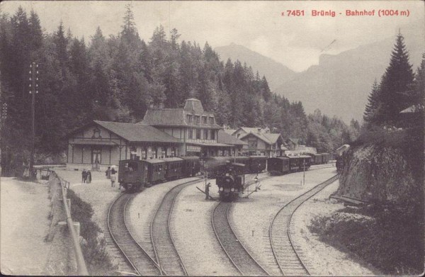 Brünig, Bahnhof Vorderseite
