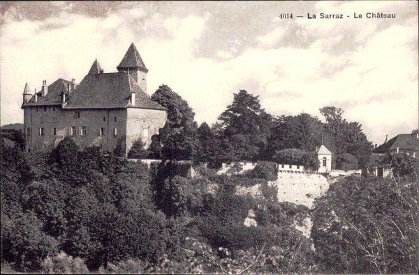 La Sarraz - Le Chateau Vorderseite