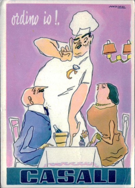 ordino io!, Ristorante Casali, Cesena Vorderseite