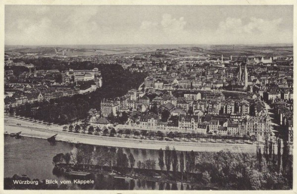 Würzburg - Blick vom Käppele