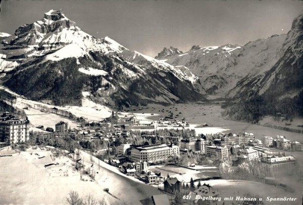 Engelberg mit Hahnen und Spannörter Vorderseite