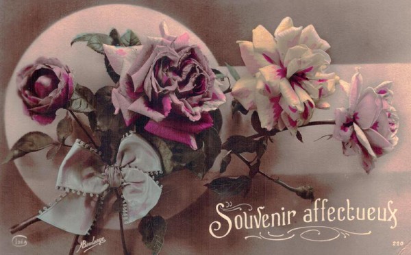 Souvenir affectueux  /  Liebevolle Erinnerung Vorderseite