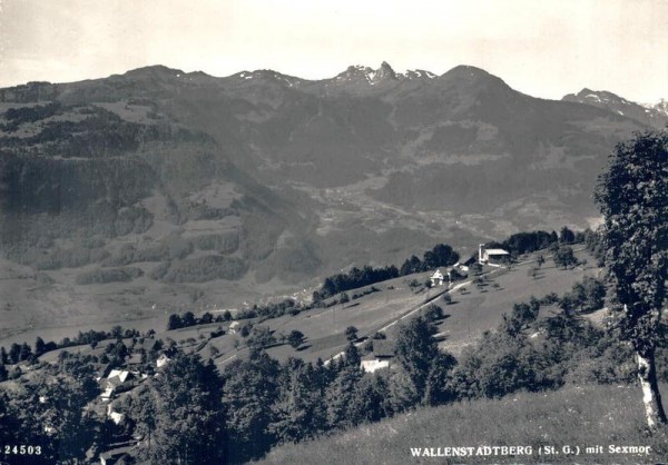 Wallenstadtberg mit Sexmor Vorderseite