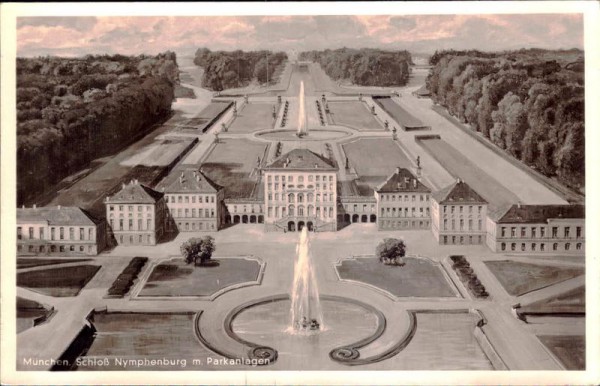 Schloss Nymphenburg Vorderseite