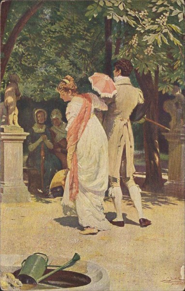 Franz Simm, die Braut Vorderseite