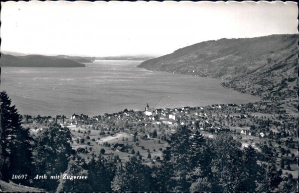 Arth mit Zugersee Vorderseite