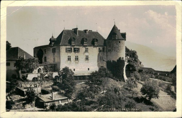 Château de Gruyères Vorderseite