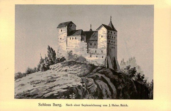 Schloss Iberg, Wattwil Vorderseite