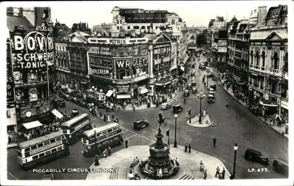 Piccadilly Circus (London) Vorderseite