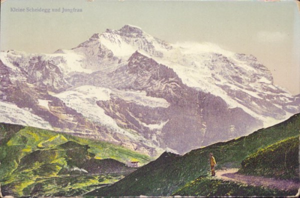 Kleine Scheidegg mit Jungfrau