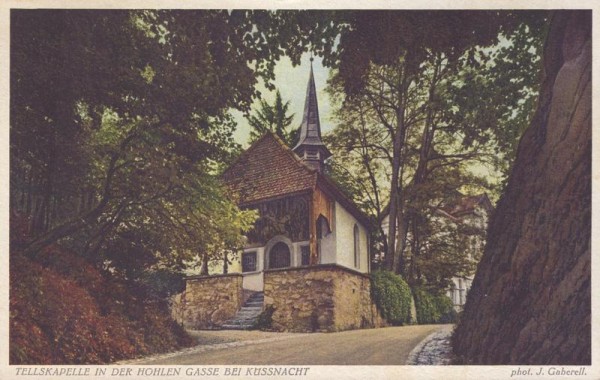 Tellskapelle in der Hohlen Gasse bei Küssnacht Vorderseite