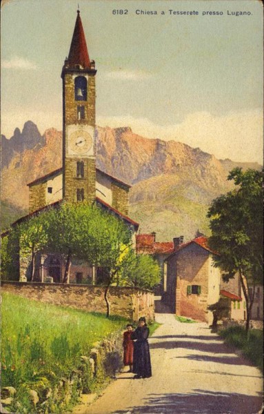 Chiesa a Tesserete presso Lugano. Vorderseite