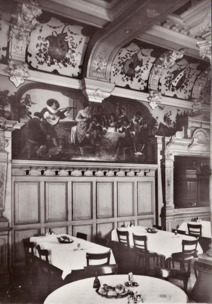 Salmen-Bier-Restaurant, Zürich beim Paradeplatz Vorderseite