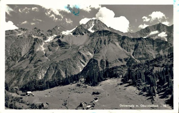 Golzernalp m. Oberalpstock Vorderseite