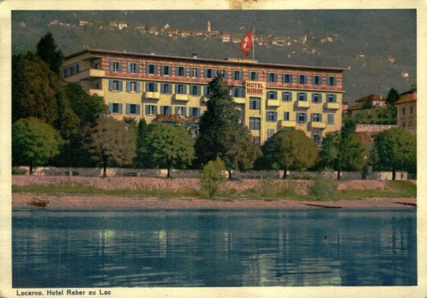 Locarno, Hotel Reber au lac Vorderseite
