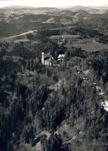 9534 Kirchberg SG, Wallfahrt Kirche St. Iddaburg Vorderseite