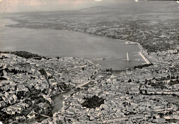 Vue aérienne Genève Vorderseite