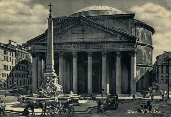 Roma, Il Pantheon Vorderseite