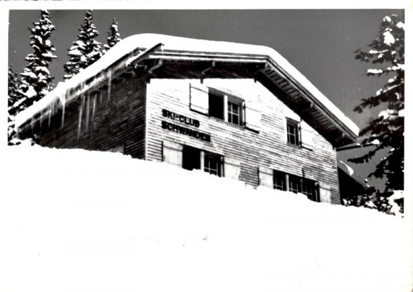 Skihütte Gams, Engi, Mühlebachtal Vorderseite