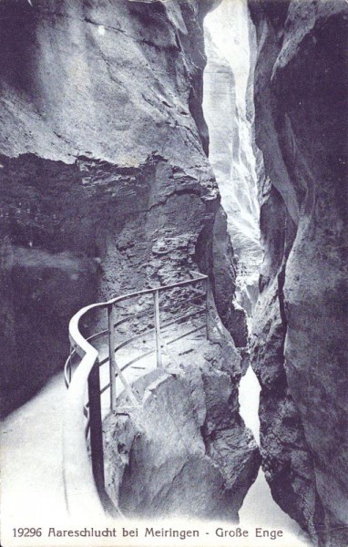 Aareschlucht bei Meiringen - Grosse Enge