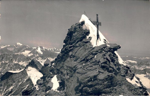 Zermatt. Matterhorn. Ital. Gipfel Vorderseite