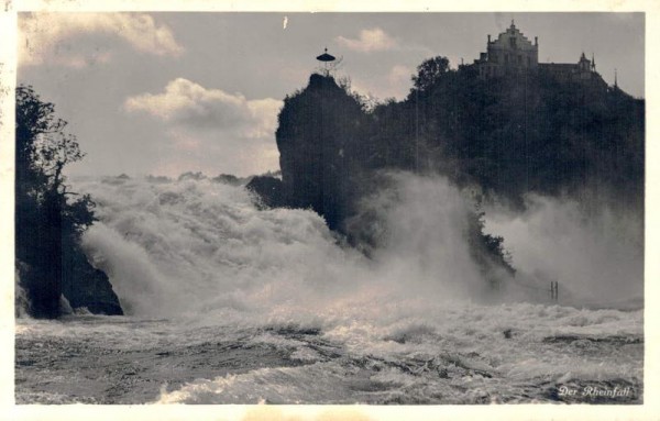 Der Rheinfall Vorderseite