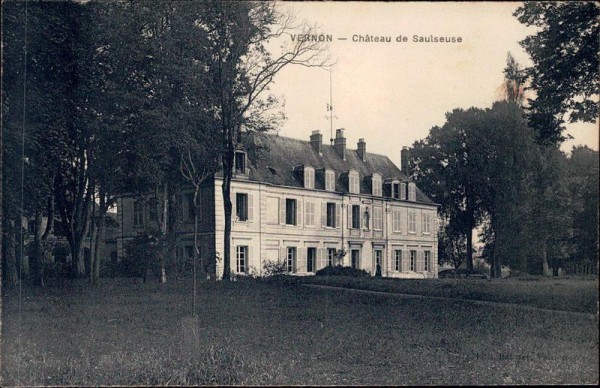 Vernon - Chateau de Saulseuse Vorderseite