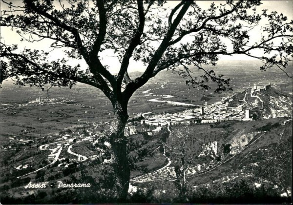 Assisi - Panorama Vorderseite