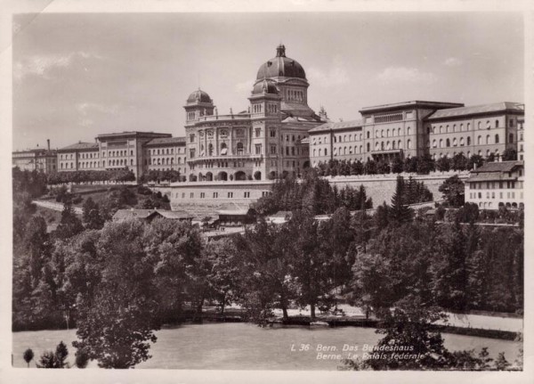 Bern, Bundeshaus Vorderseite