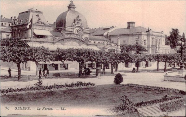 Genève - Le Kursaal Vorderseite
