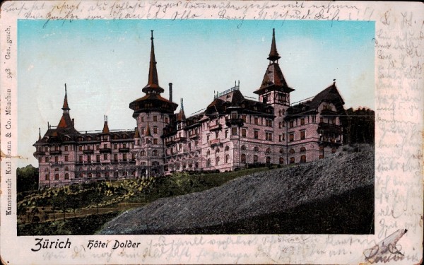 Hotel Dolder, Zürich. 1904