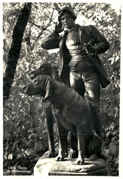 Zürich, Im Wolfbachtobel Vorderseite