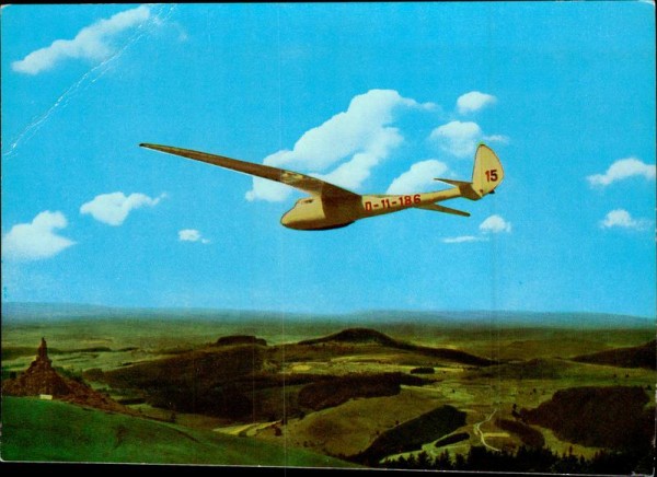 Naturpark Rhön, Segelflug Peters in Condor Vorderseite