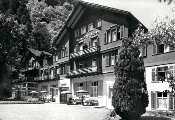 Bad Ragaz, Parkhotel Flora Vorderseite