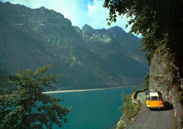 Am Klöntalersee mit Glärnisch Vorderseite