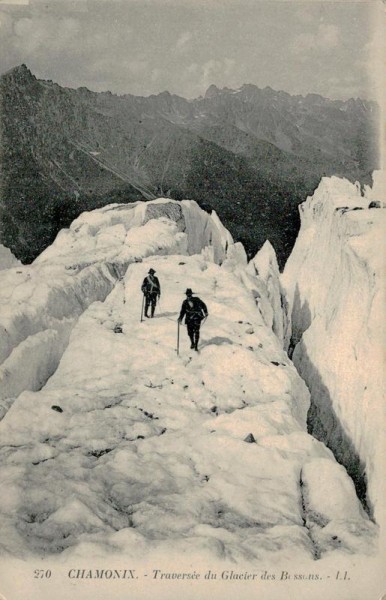 chamonix-Traversée du Glacier des Bossons Vorderseite
