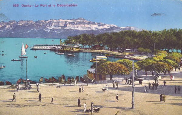 Ouchy - Le Port et le Débarcadère