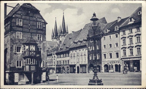 Eger Marktplatz Vorderseite