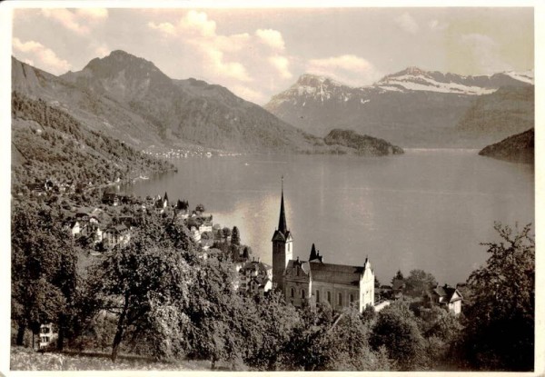 Weggis am Vierwaldstättersee Vorderseite