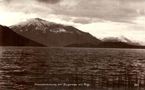 Zugersee mit Rigi Vorderseite